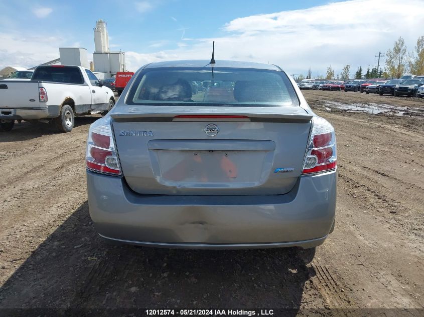 2012 Nissan Sentra 2.0 VIN: 3N1AB6APXCL682859 Lot: 12012574