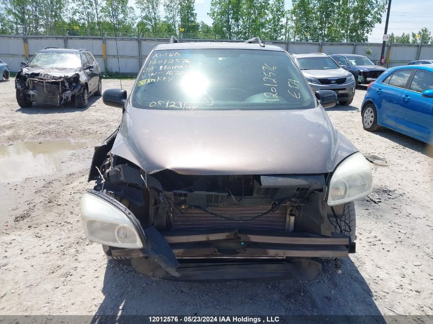 2008 Pontiac Montana Sv6 VIN: 1GMDV33W48D167224 Lot: 12012576