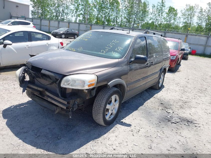 2008 Pontiac Montana Sv6 VIN: 1GMDV33W48D167224 Lot: 12012576