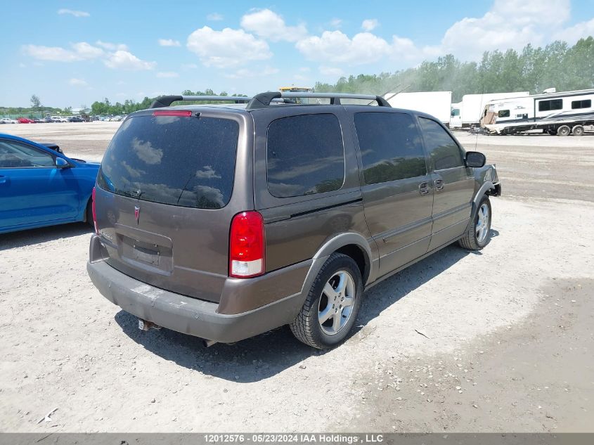 2008 Pontiac Montana Sv6 VIN: 1GMDV33W48D167224 Lot: 12012576