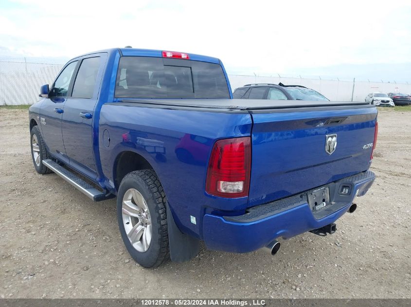 2017 Ram 1500 Sport VIN: 1C6RR7MT0HS687174 Lot: 12012578