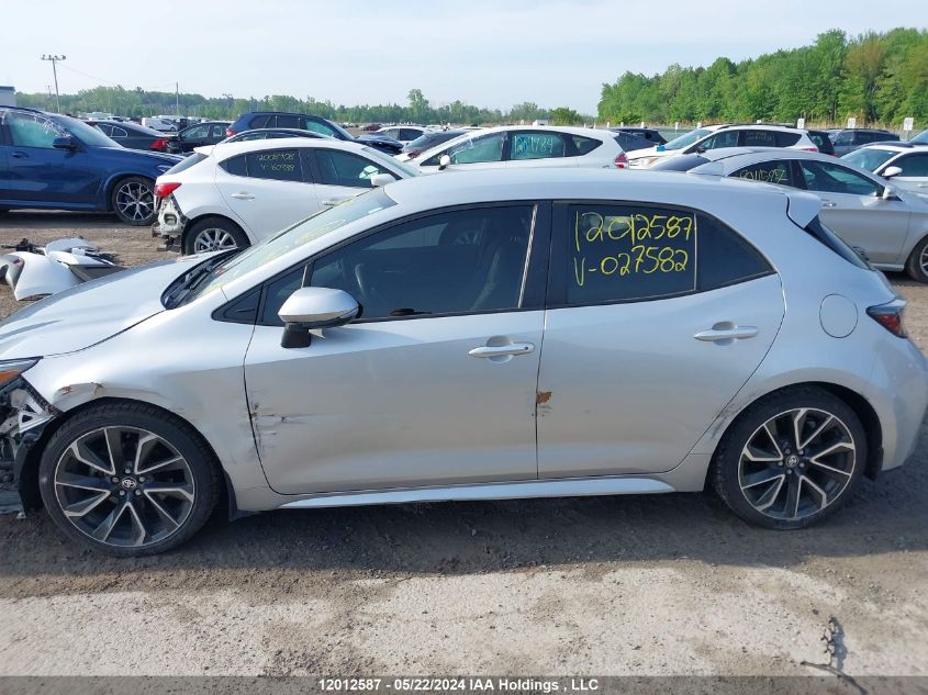 2019 Toyota Corolla VIN: JTNK4RBE6K3027582 Lot: 12012587