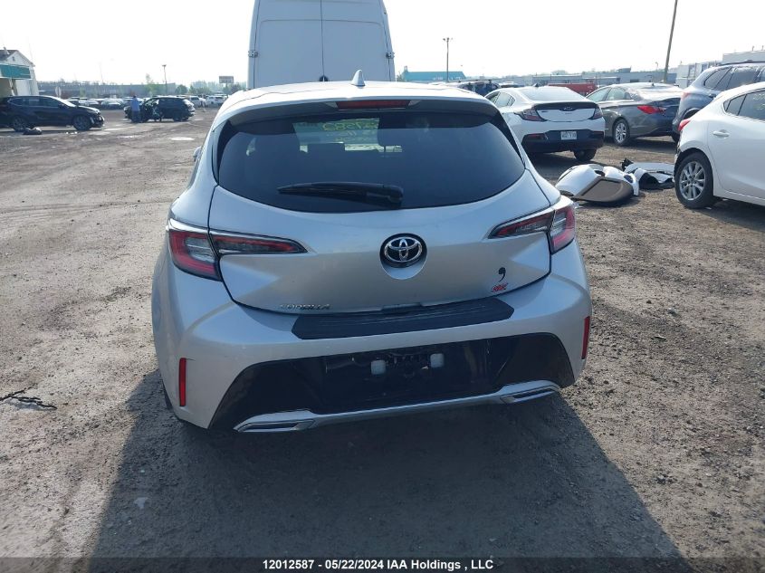 2019 Toyota Corolla VIN: JTNK4RBE6K3027582 Lot: 12012587