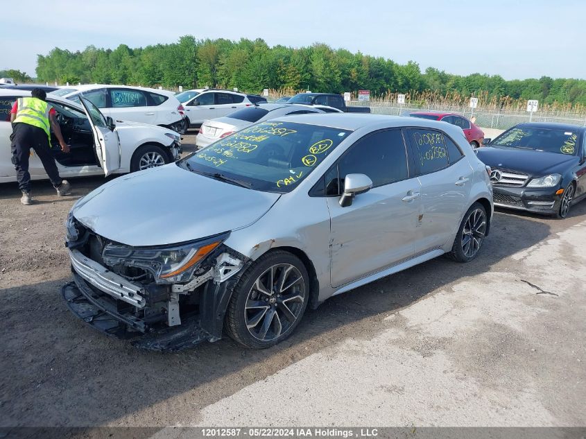 2019 Toyota Corolla VIN: JTNK4RBE6K3027582 Lot: 12012587