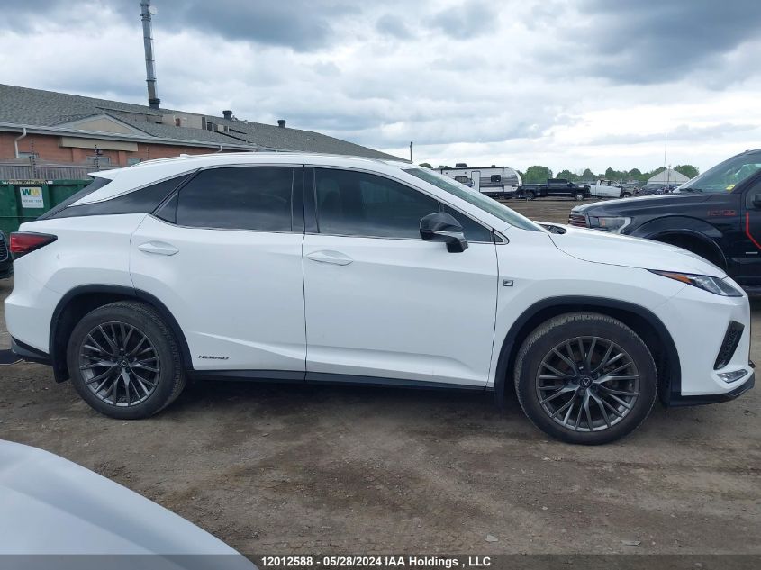 2020 Lexus Rx 450H F-Sport VIN: 2T2YGMDA6LC044731 Lot: 12012588