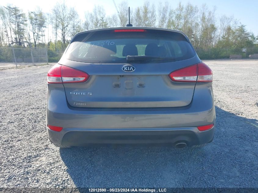 2017 Kia Forte 5-Door VIN: KNAFK5A88H5731731 Lot: 12012590