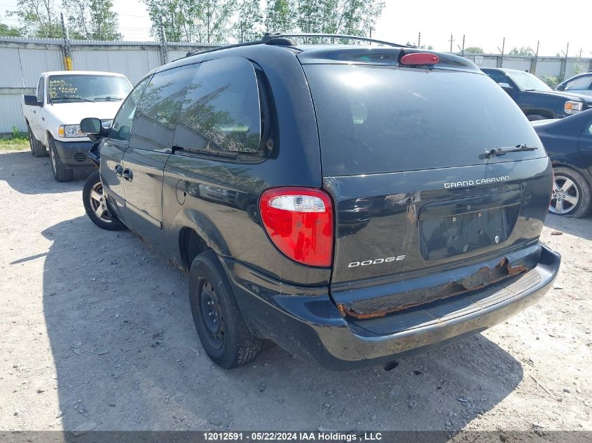 2007 Dodge Grand Caravan Sxt VIN: 2D4GP44L57R282595 Lot: 12012591