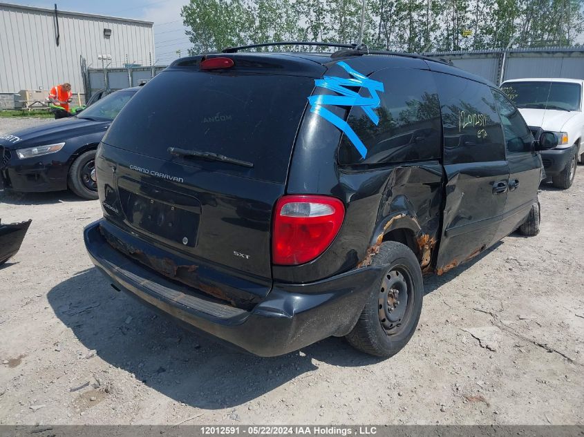 2007 Dodge Grand Caravan Sxt VIN: 2D4GP44L57R282595 Lot: 12012591