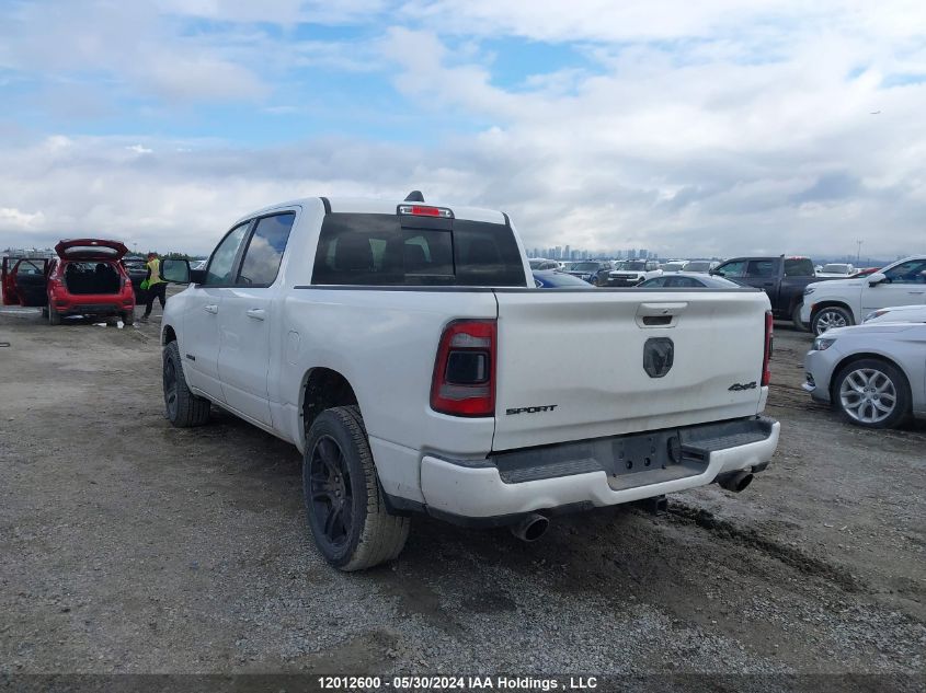 2023 Ram 1500 Sport VIN: 1C6SRFVT5PN690157 Lot: 12012600