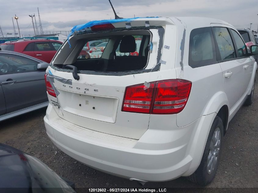 2015 Dodge Journey Cvp/Se Plus VIN: 3C4PDCAB2FT683660 Lot: 12012602