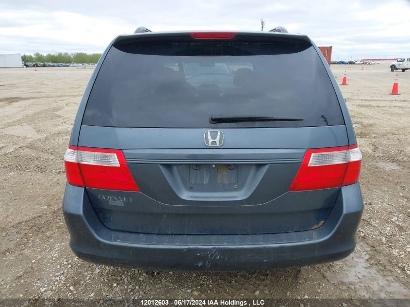 2006 Honda Odyssey Ex VIN: 5FNRL38436B511039 Lot: 12012603