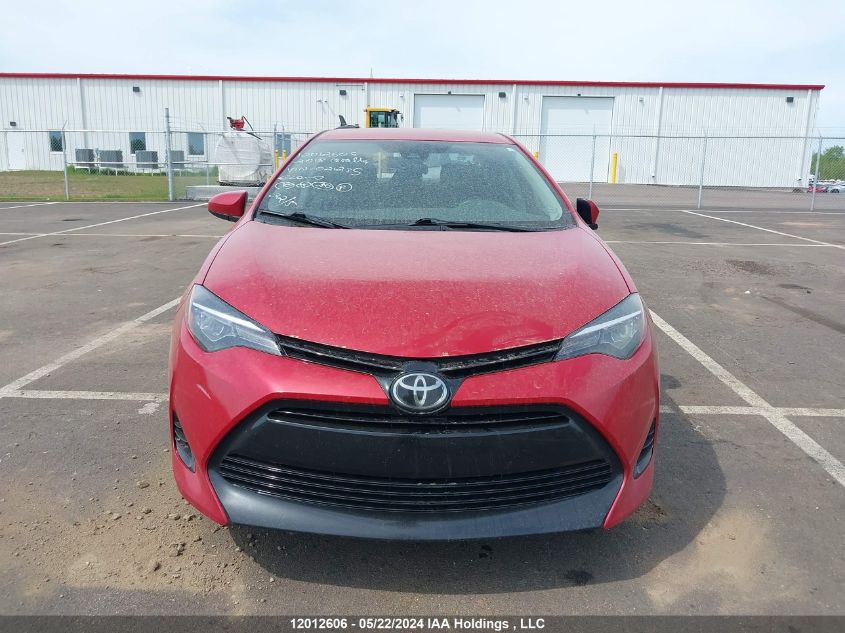 2018 Toyota Corolla Ce/Le/Se VIN: 2T1BURHE8JC021235 Lot: 12012606