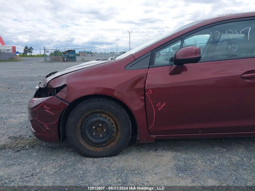 2012 Honda Civic Sdn VIN: 2HGFB2F91CH024086 Lot: 12012607