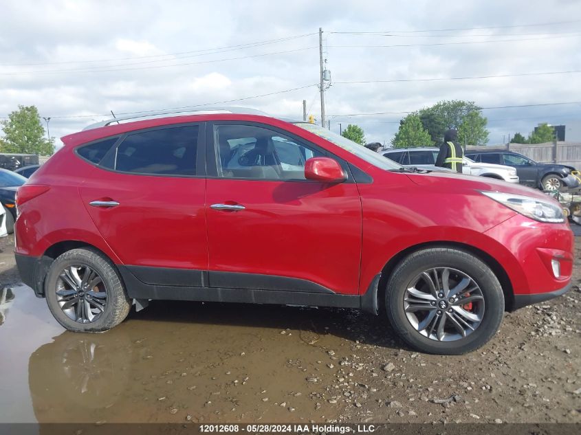 2015 Hyundai Tucson Gls VIN: KM8JUCAG3FU074256 Lot: 12012608