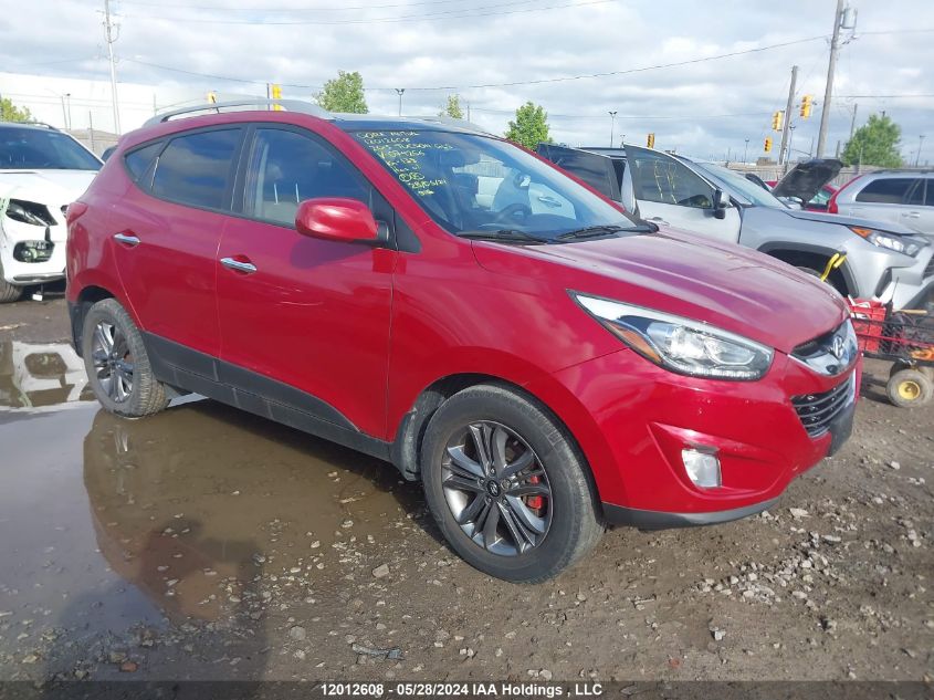 2015 Hyundai Tucson Gls VIN: KM8JUCAG3FU074256 Lot: 12012608