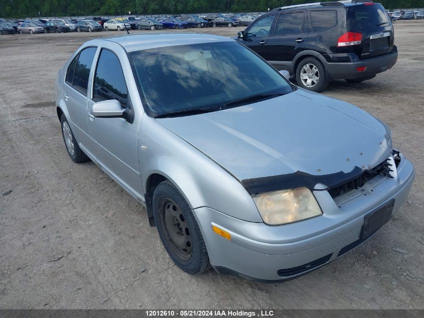 2002 Volkswagen Jetta VIN: 3VWSB29MX2M184249 Lot: 12012610