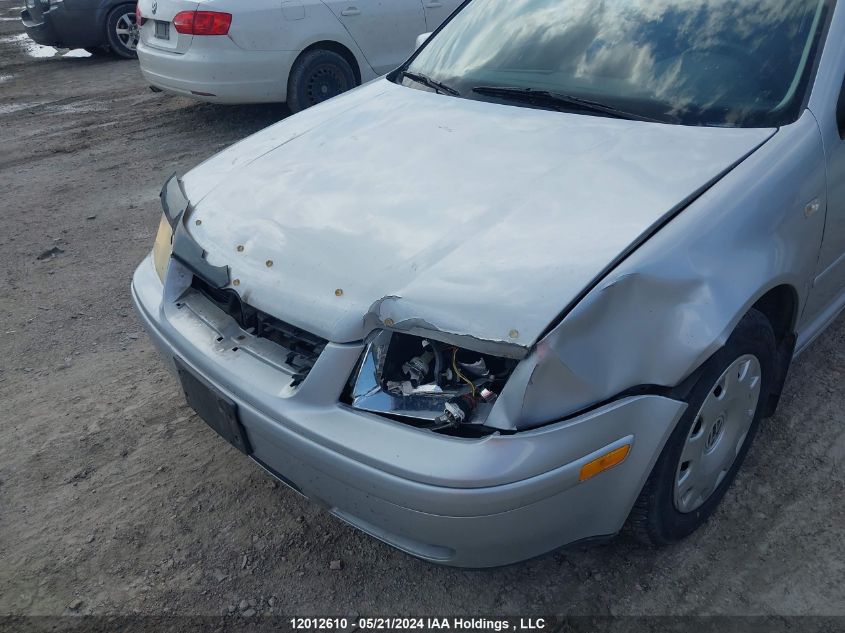 2002 Volkswagen Jetta VIN: 3VWSB29MX2M184249 Lot: 12012610