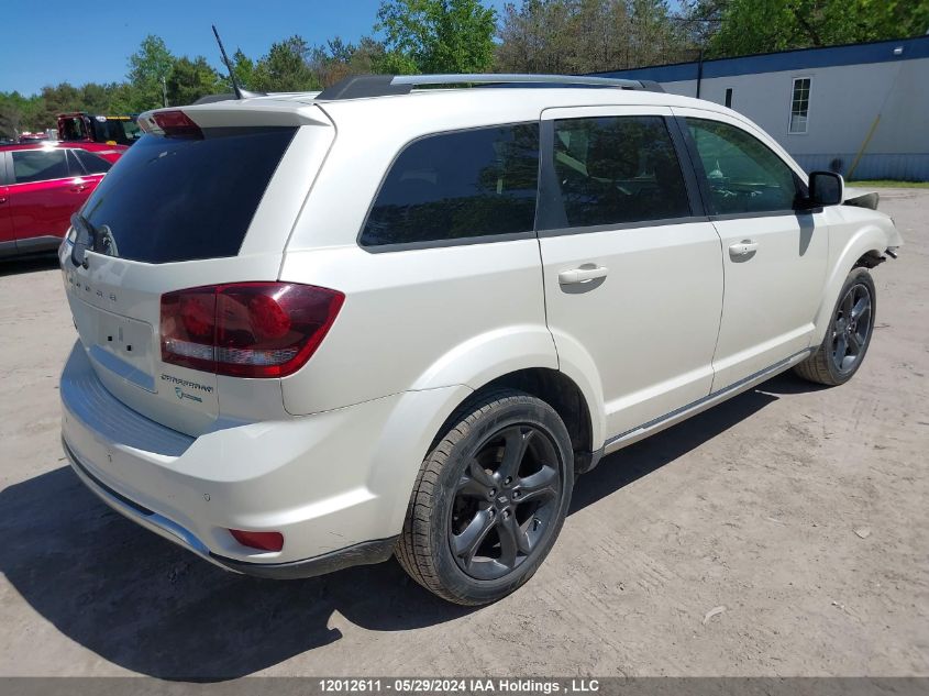 2018 Dodge Journey Crossroad VIN: 3C4PDDGG1JT476758 Lot: 12012611