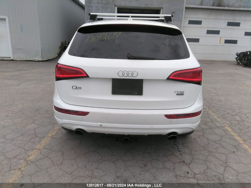 2014 Audi Q5 Premium VIN: WA1CFCFP4EA050283 Lot: 12012617