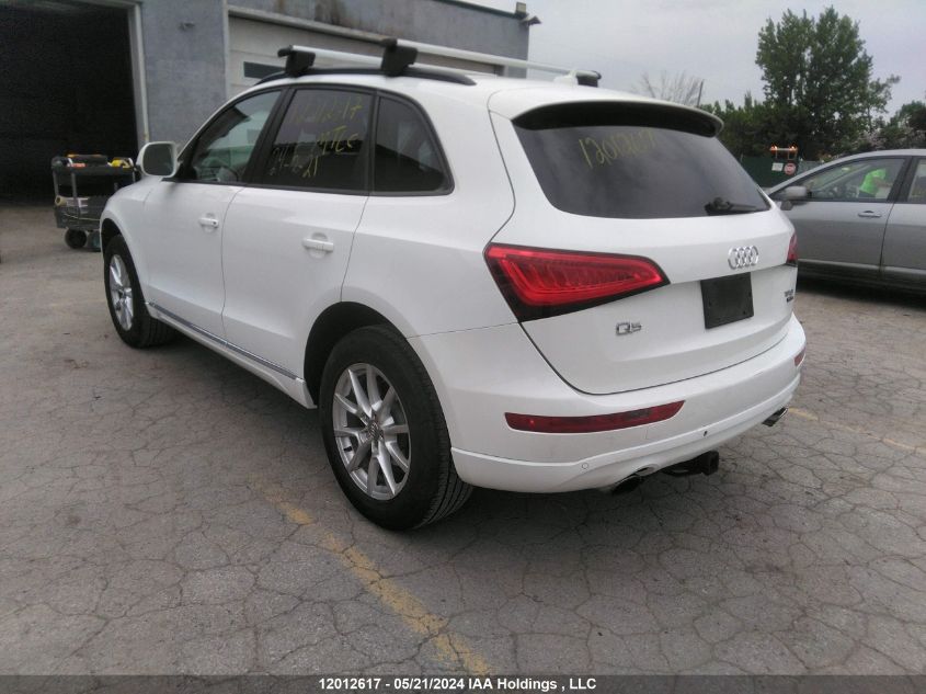 2014 Audi Q5 Premium VIN: WA1CFCFP4EA050283 Lot: 12012617