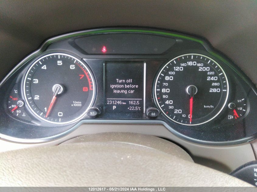 2014 Audi Q5 Premium VIN: WA1CFCFP4EA050283 Lot: 12012617