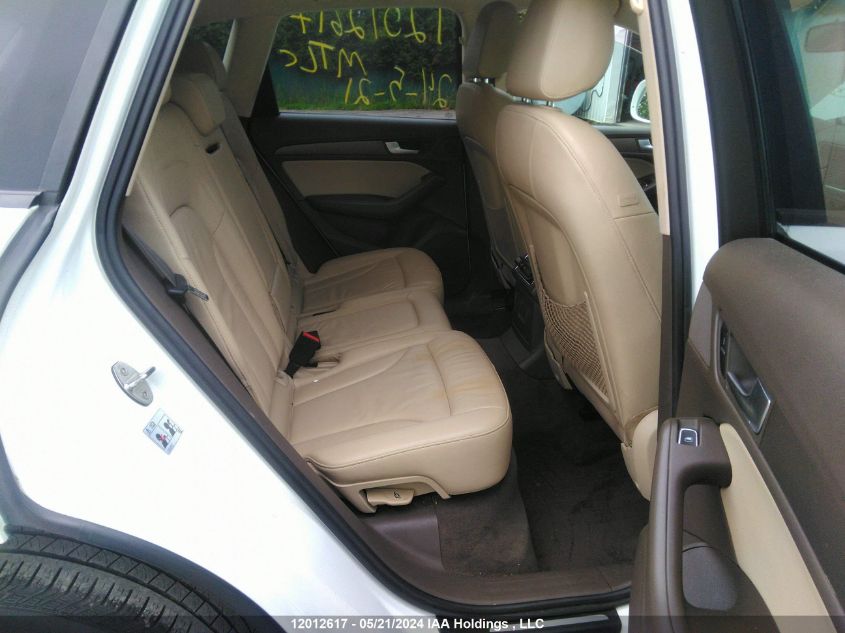 2014 Audi Q5 Premium VIN: WA1CFCFP4EA050283 Lot: 12012617