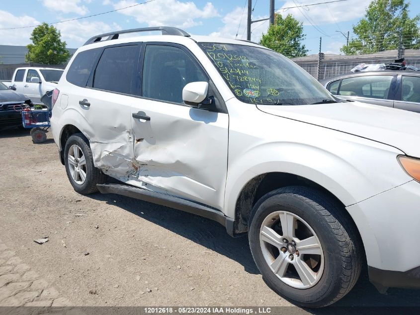 2010 Subaru Forester Xs VIN: JF2SH6BC3AH728847 Lot: 12012618