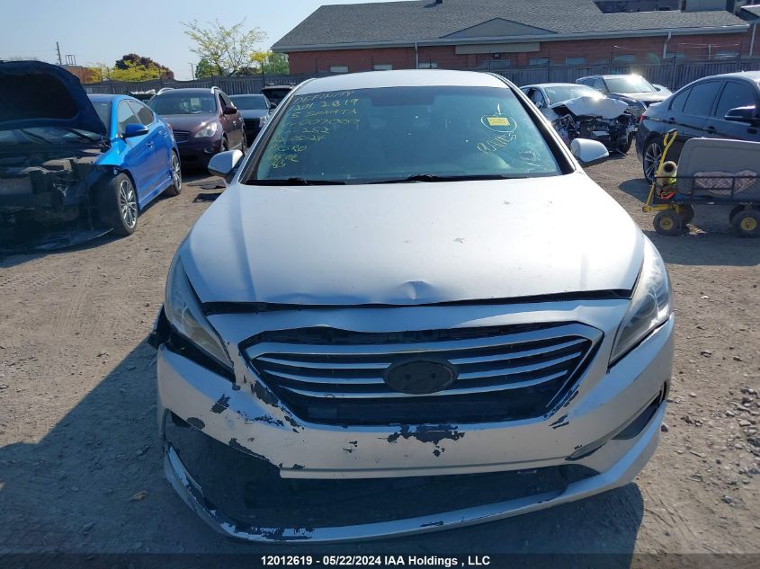 2015 Hyundai Sonata Se VIN: 5NPE24AF6FH007007 Lot: 12012619