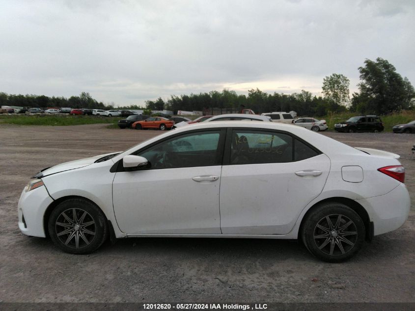 2014 Toyota Corolla L/Le/Le Pls/Prm/S/S Pls VIN: 2T1BURHEXEC023056 Lot: 12012620