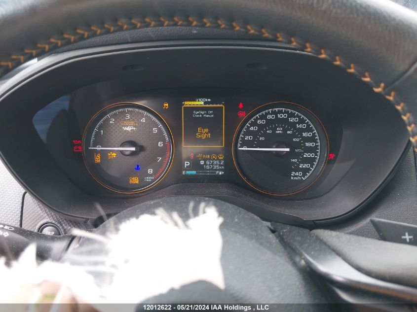 2022 Subaru Forester VIN: JF2SKELC7NH498746 Lot: 12012622