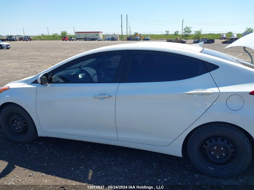 2013 Hyundai Elantra Gls VIN: 5NPDH4AE1DH383760 Lot: 12012637