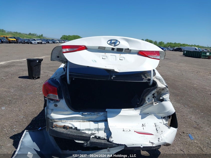 2013 Hyundai Elantra Gls VIN: 5NPDH4AE1DH383760 Lot: 12012637