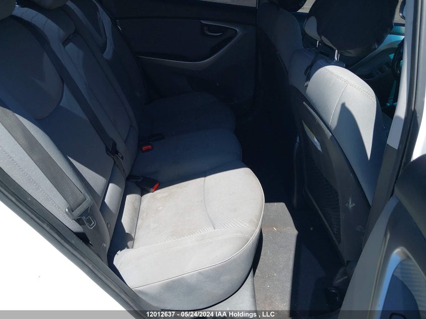 2013 Hyundai Elantra Gls VIN: 5NPDH4AE1DH383760 Lot: 12012637