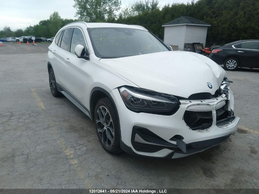 2021 BMW X1 xDrive28I VIN: WBXJG9C04M5U24034 Lot: 12012641