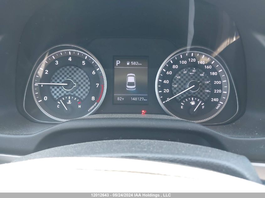 2019 Hyundai Elantra Sel/Value/Limited VIN: KMHD84LFXKU790495 Lot: 12012643