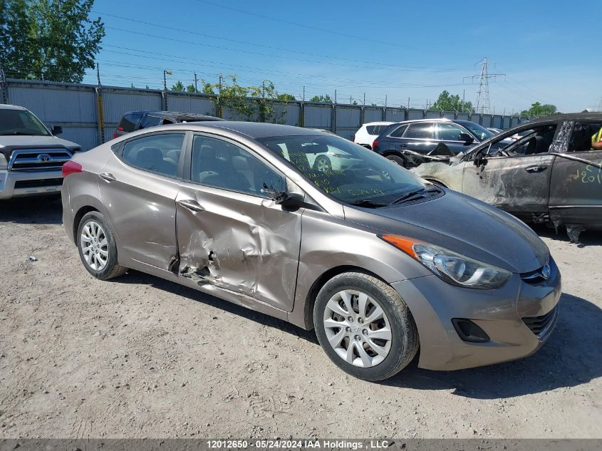 2012 Hyundai Elantra Gl VIN: 5NPDH4AE0CH114048 Lot: 12012650