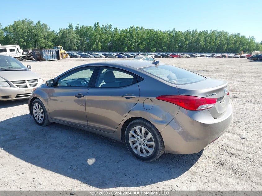 2012 Hyundai Elantra Gl VIN: 5NPDH4AE0CH114048 Lot: 12012650
