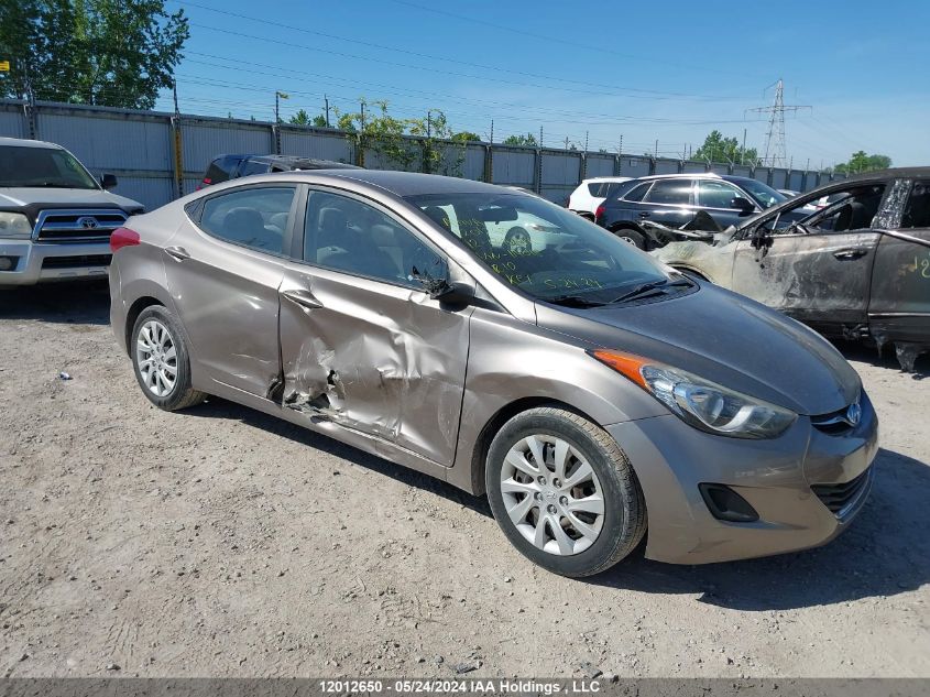 2012 Hyundai Elantra Gl VIN: 5NPDH4AE0CH114048 Lot: 12012650