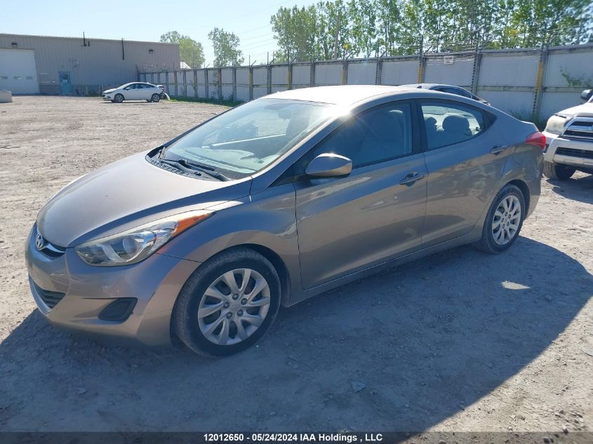 2012 Hyundai Elantra Gl VIN: 5NPDH4AE0CH114048 Lot: 12012650