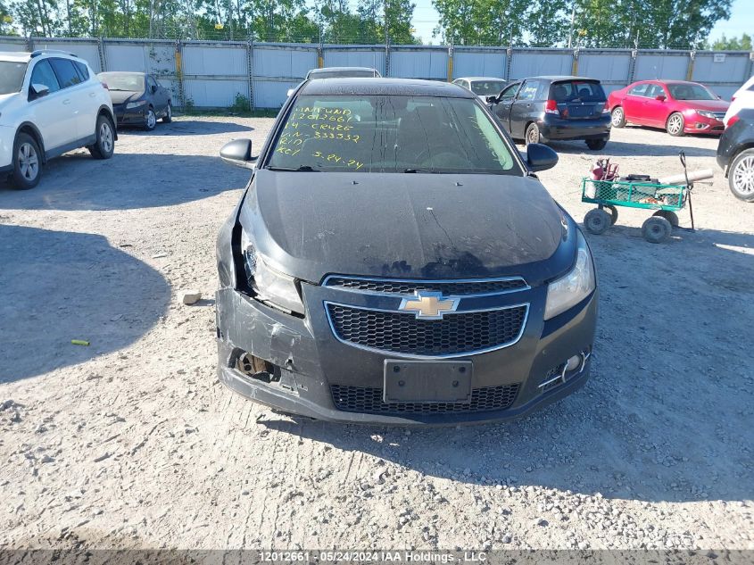 2014 Chevrolet Cruze Lt VIN: 1G1PE5SB4E7333532 Lot: 12012661