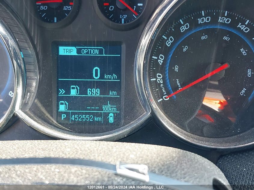 2014 Chevrolet Cruze Lt VIN: 1G1PE5SB4E7333532 Lot: 12012661