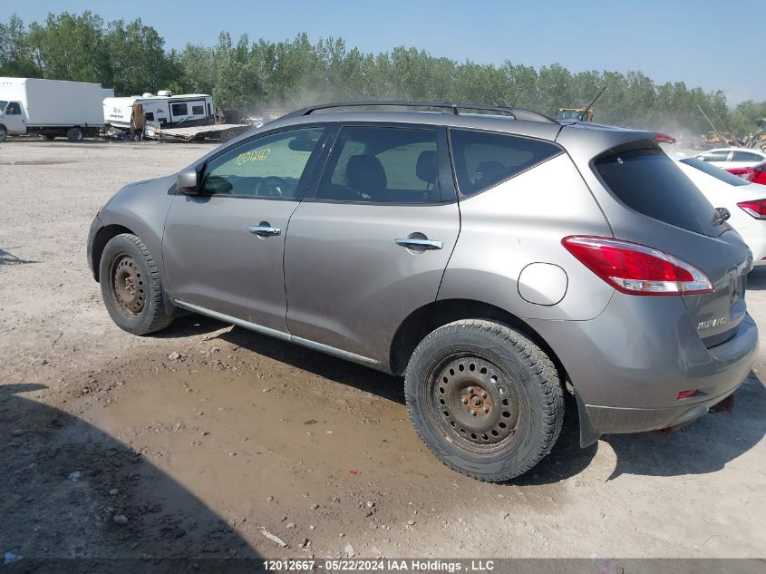 2012 Nissan Murano VIN: JN8AZ1MW7CW228324 Lot: 12012667