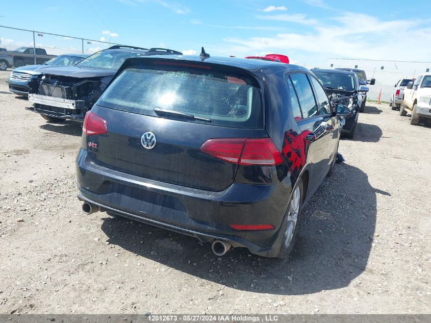 2020 Volkswagen Golf Gti VIN: 3VW5T7AU2LM009871 Lot: 12012673