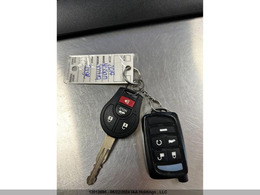 2014 Nissan Sentra S/Sv/Sr/Sl VIN: 3N1AB7AP2EL615441 Lot: 12012690