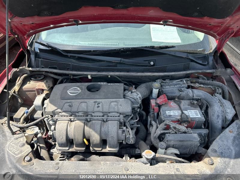 2014 Nissan Sentra S/Sv/Sr/Sl VIN: 3N1AB7AP2EL615441 Lot: 12012690