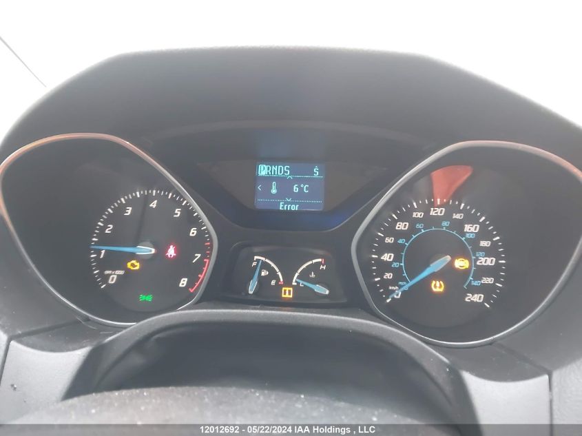 2012 Ford Focus Se VIN: 1FAHP3K2XCL259036 Lot: 12012692