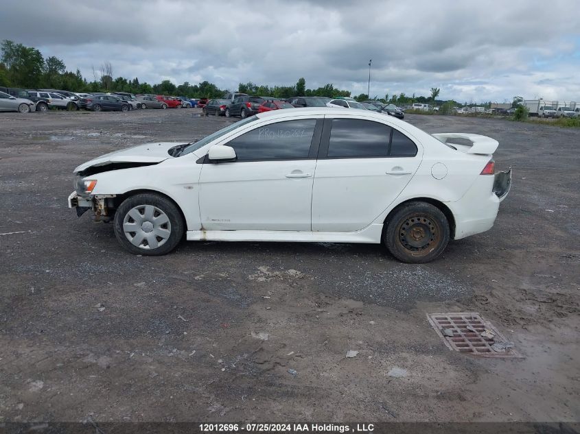 2010 Mitsubishi Lancer VIN: JA32U1FU0AU606503 Lot: 12012696