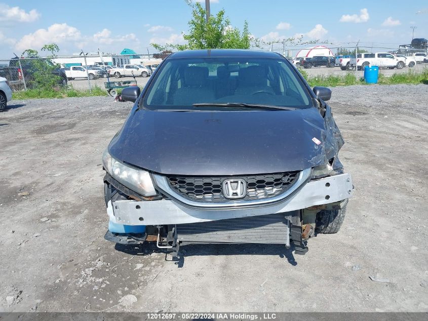 2015 Honda Civic Sedan VIN: 2HGFB2F46FH052586 Lot: 12012697