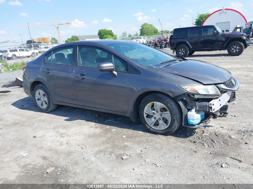 2015 Honda Civic Sedan VIN: 2HGFB2F46FH052586 Lot: 12012697