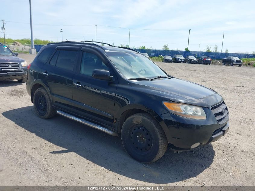 2007 Hyundai Santa Fe Se/Limited VIN: 5NMSH73E77H089867 Lot: 12012712